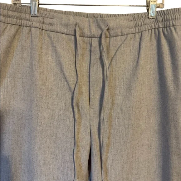 NWT Old Navy Women's Neutral Gray Straight Leg Pants LARGE/TALL    #X - Picture 2 of 7